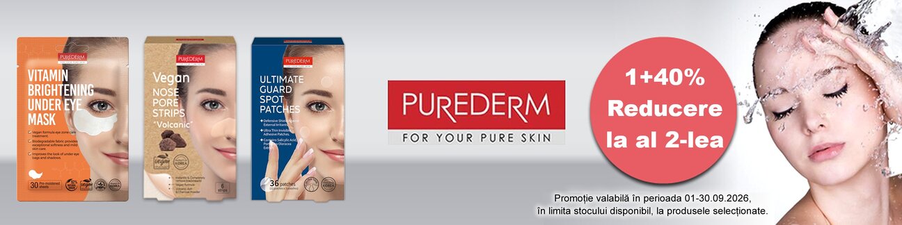 Purederm 1+40% Reducere la al 2-lea Septembrie