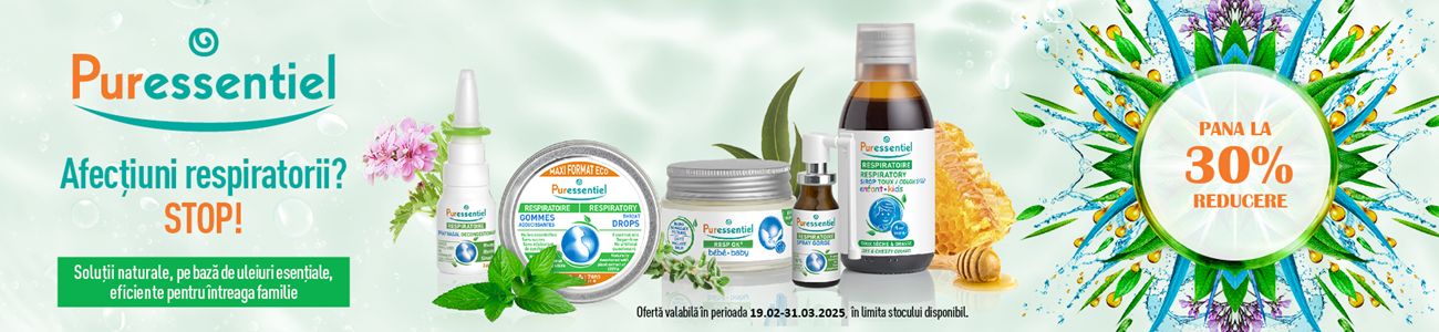 Puressentiel Pana La 30% Reducere Februarie - Martie