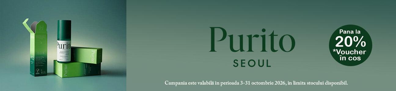 Purito Pana la 20% Voucher in cos Octombrie