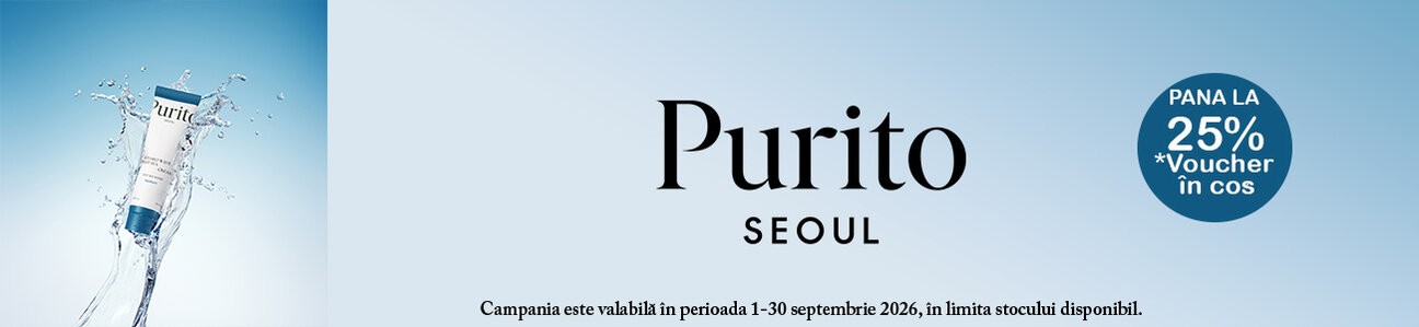 Purito Pana la 25% Voucher in cos Septembrie