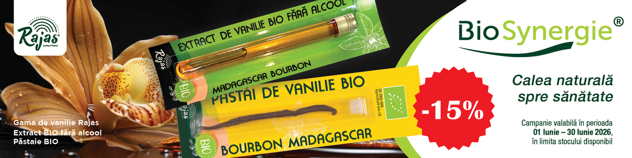 Rajas Vanilie 15% Reducere Iunie