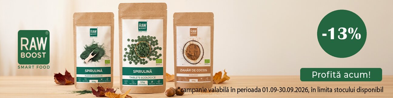 Raw Boost 13% Reducere Septembrie