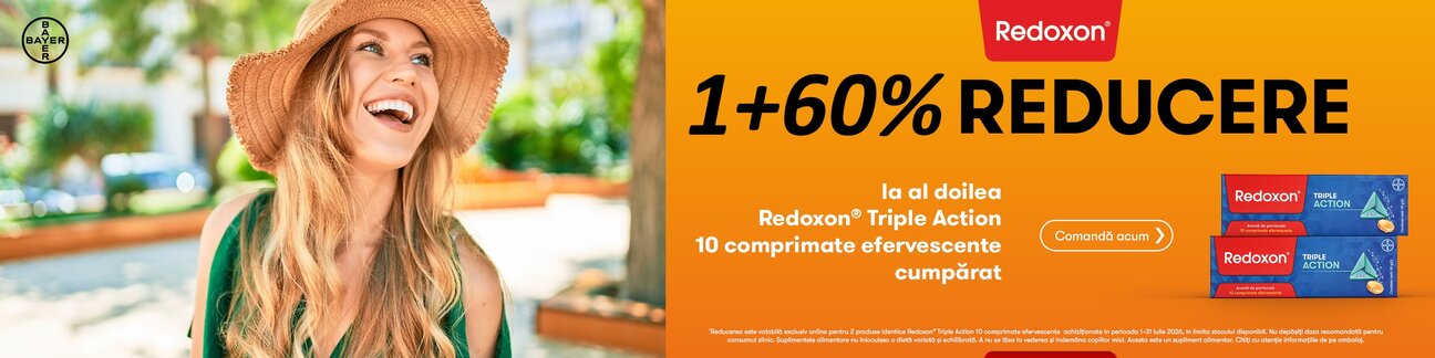 Redoxon 1+60% Reducere la al doilea Iulie Exclusiv Online