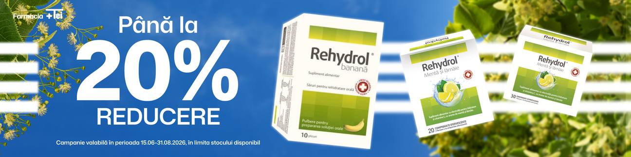 Rehydrol Pana La 20% Reducere Iunie-August