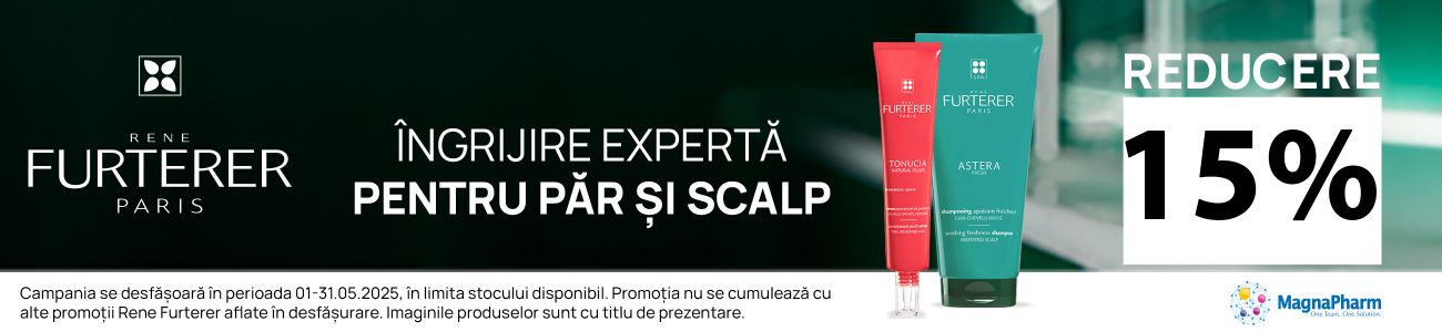 Rene Furterer 15% Reducere Mai