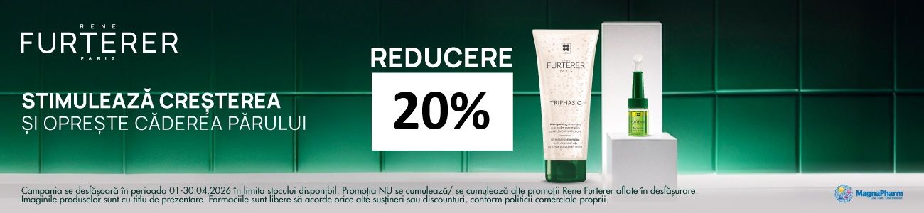 Rene Furterer 20% Reducere Aprilie