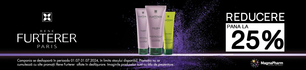 Rene Furterer Pana la 25% Reducere Iulie
