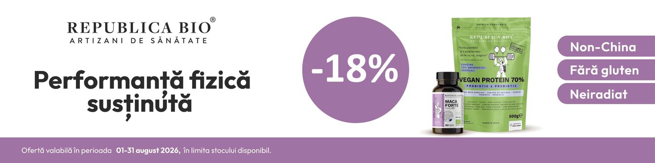 Republica Bio 18% Reducere August