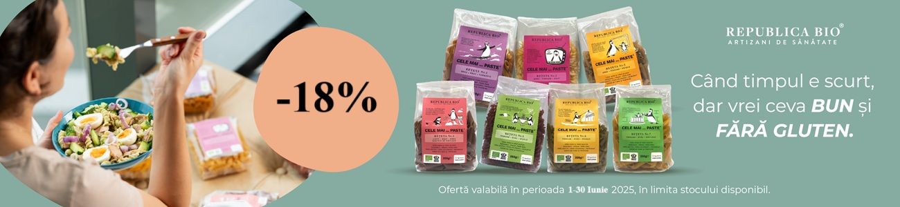 Republica Bio 18% Reducere Iunie