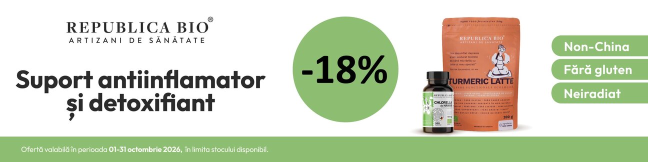 Republica Bio 18% Reducere Octombrie
