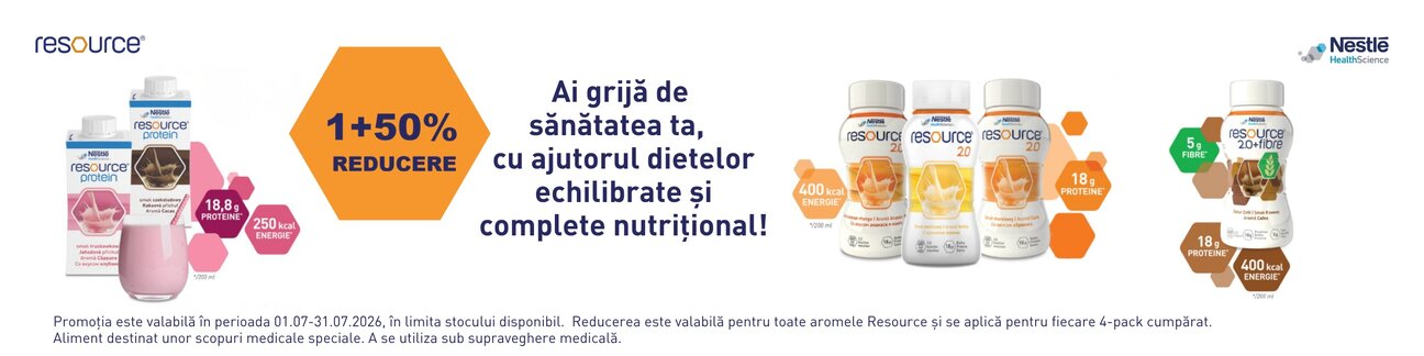 Resource 1+50% Reducere la al doilea Iulie