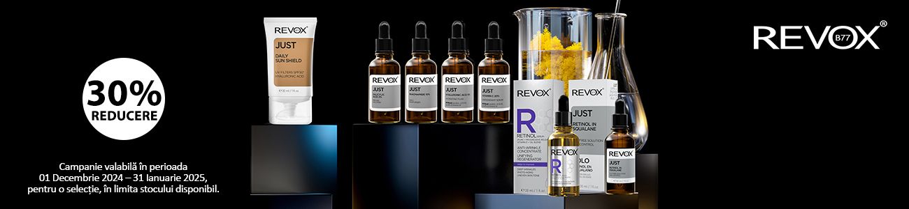 Revox 30% Reducere Decembrie-Ianuarie