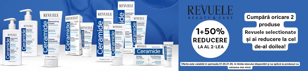 Revuele 1+50% Reducere la al doilea Mai