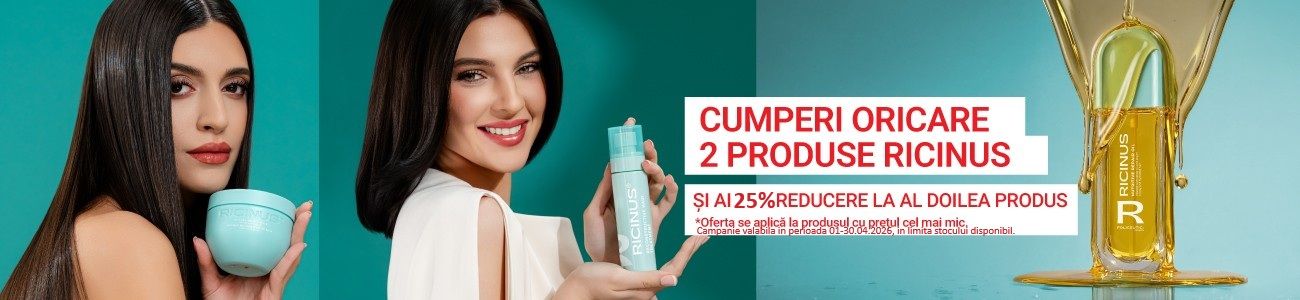 Ricinus 1+25% Reducere la al 2-lea Aprilie