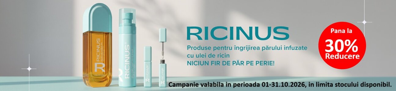 Ricinus Pana la 30% Reducere Octombrie