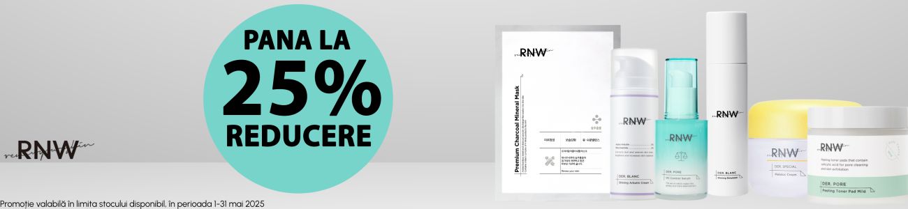 RNW Pana la 25% Reducere Mai