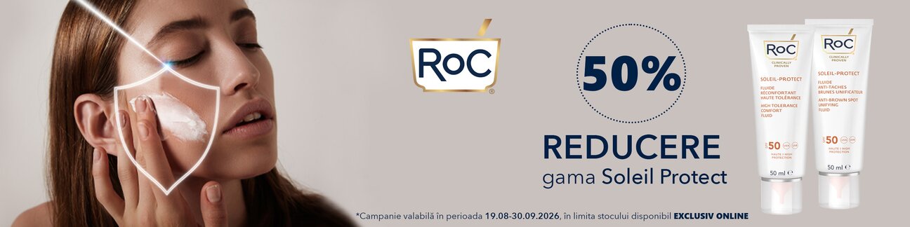 Roc 50% Reducere August-Septembrie EXCLUSIV ONLINE