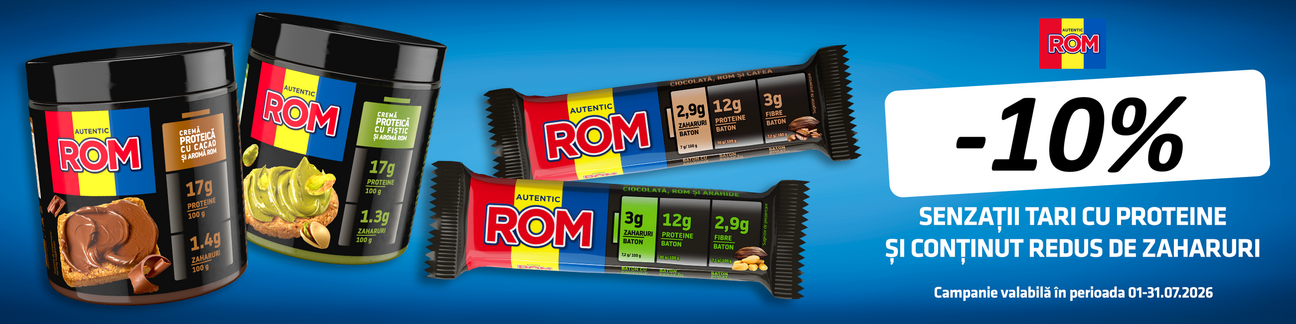 ROM 10% Reducere Iulie