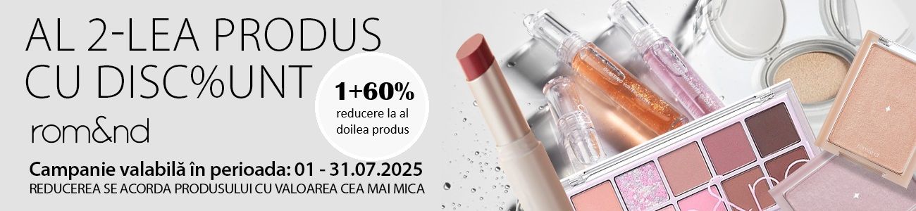 Rom&Nd 1+60% Reducere La Al Doilea Produs Iulie