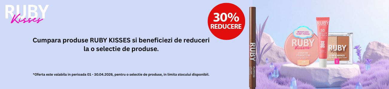 Ruby Kisses 30% Reducere Aprilie