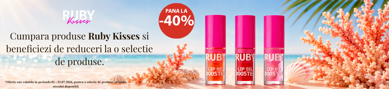 Ruby Kisses Pana la 40% Reducere Zorii Reducerilor