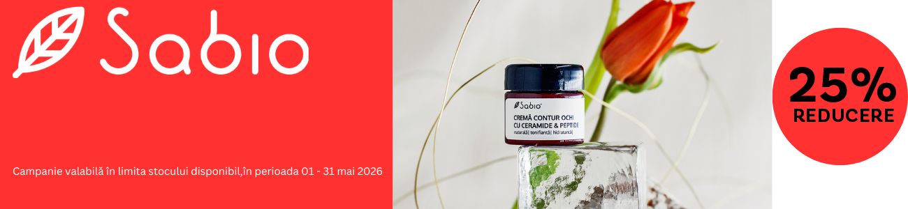 Sabio 25% Reducere Mai