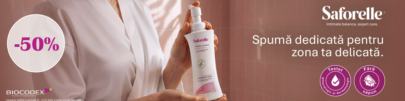 Saforelle 50% Reducere Iulie
