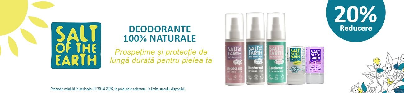 Salt Of The Earth 20% Reducere Aprilie