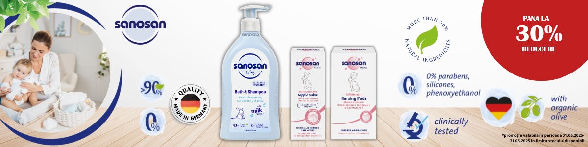 Sanosan Pana La 30% Reducere Mai