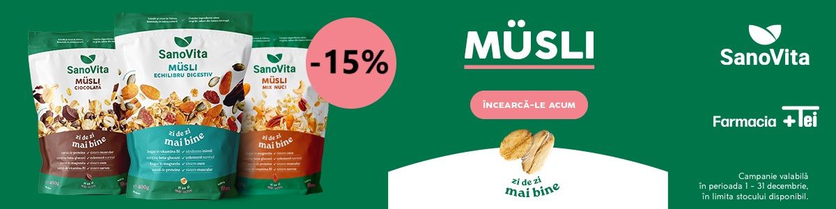 Sanovita 15% Reducere Decembrie