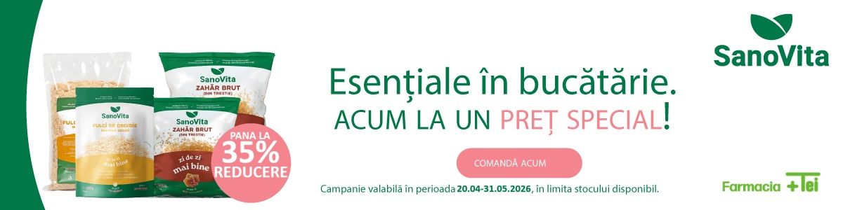 Sanovita Pana la 35% Reducere Aprilie-Mai