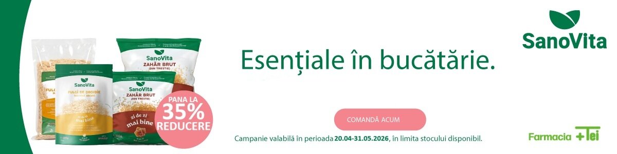 Sanovita Pana la 35% Reducere Aprilie-Mai