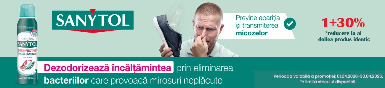 Sanytol 1+30% Reducere La Al Doilea Aprilie