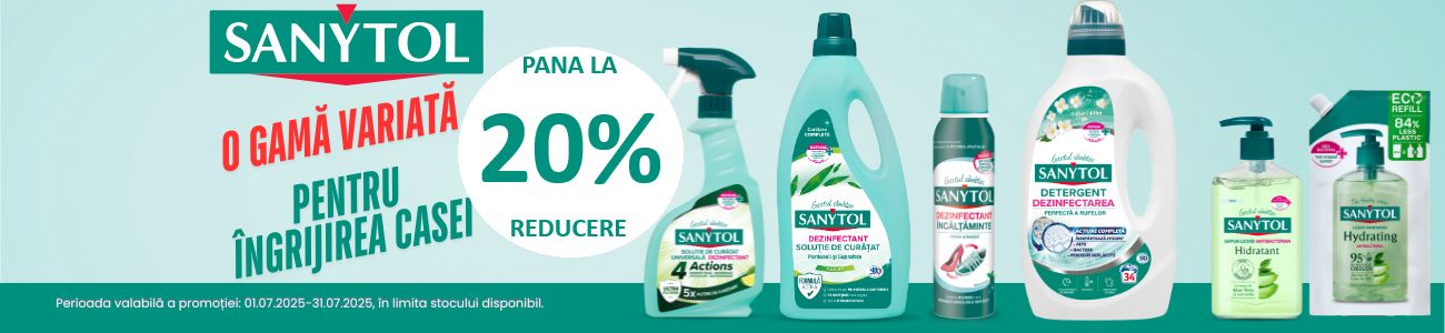 Sanytol Pana la 20% Reducere Iulie