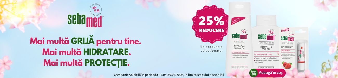Sebamed 25% Reducere Aprilie