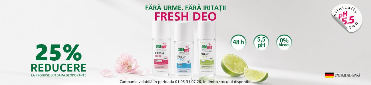 Sebamed 25% Reducere Mai-Iulie