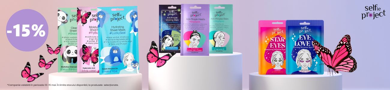 Selfie Project 15% Reducere Mai