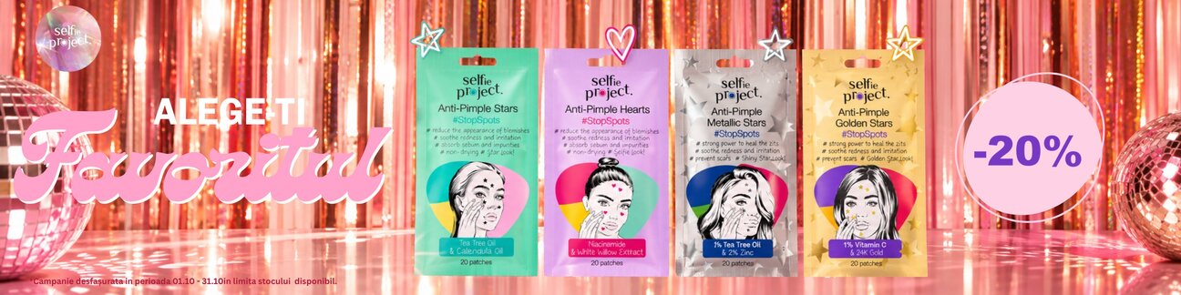 Selfie Project 20% Reducere Octombrie