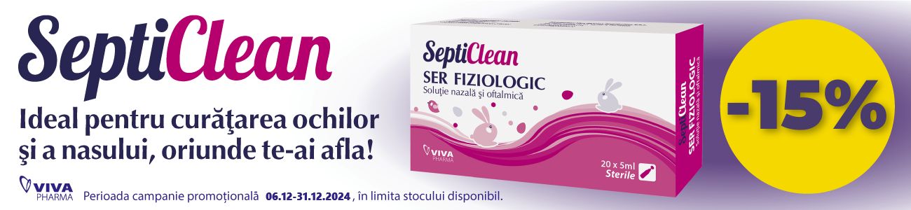 Septiclean 15% Reducere Decembrie