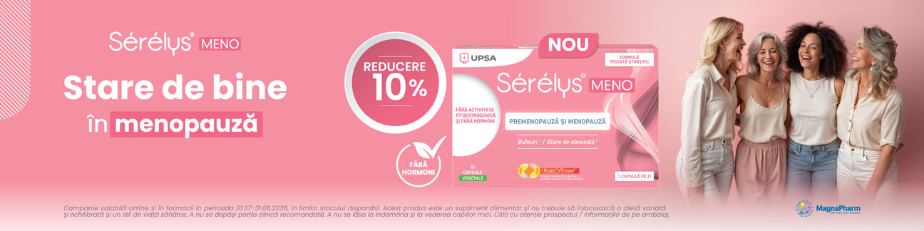 SERELYS 10% Reducere Iulie-August