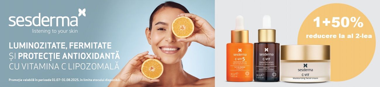 Sesderma C-Vit  1+50% Reducere la al doilea Iulie-August