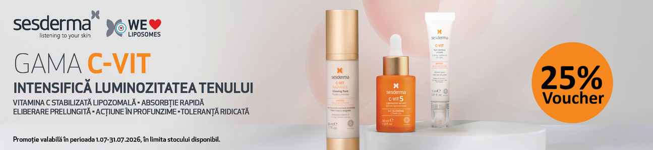 Sesderma C-Vit 25% Voucher in cos Iulie