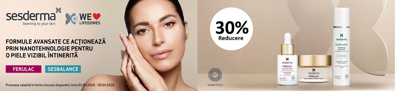 Sesderma Ferulac, Sesbalance 30% Reducere Aprilie