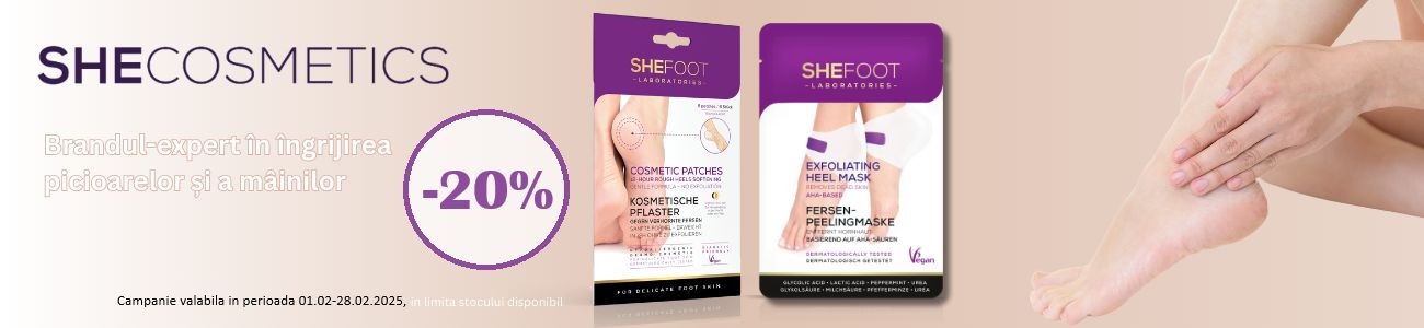 She Cosmetics 20% Reducere Zorii Reducerilor