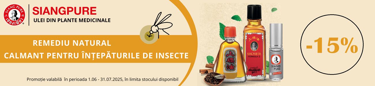 Siang Pure 15% Reducere Iunie-Iulie