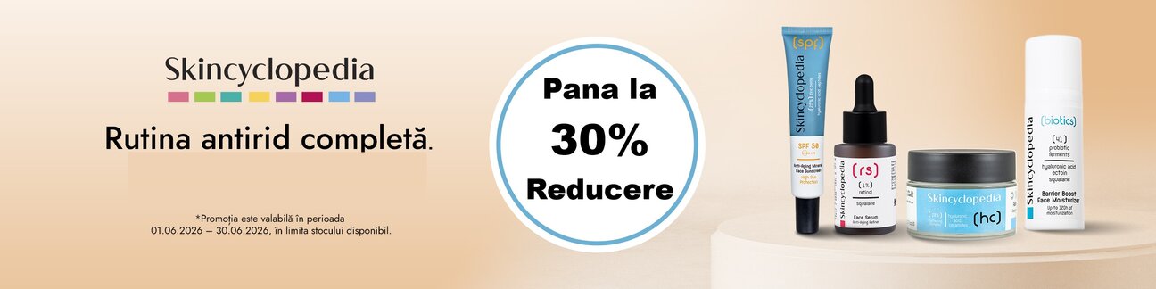 Skincyclopedia Pana la 30% Reducere Iunie