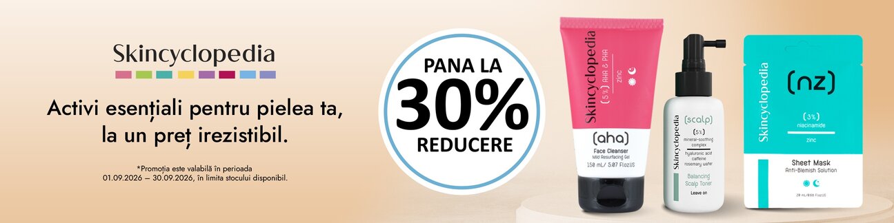 Skincyclopedia Pana la 30% Reducere Septembrie