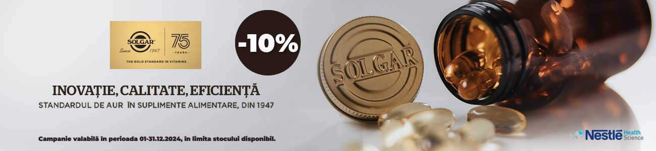 Solgar 10% Reducere Decembrie