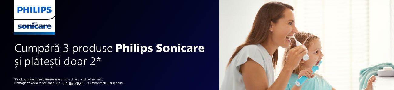 Sonicare 3 la pret de 2 Mai