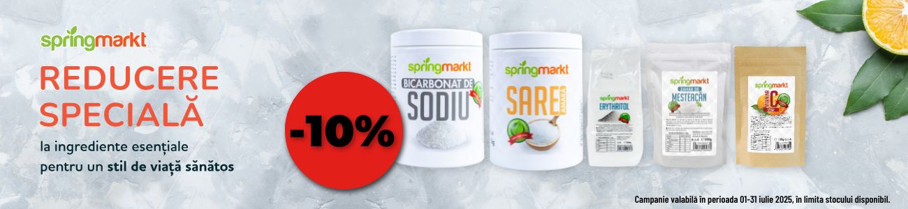 Spring Markt 10% Reducere Iulie